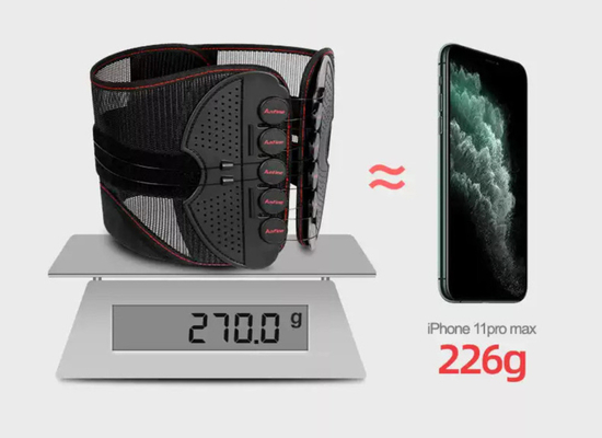 Breathable lumbale justierbare Kompressions-Unterstützung Mesh Pulley Back Brace Lightweights