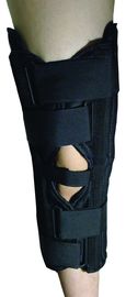 Tri Platten-Wegfahrsperren-medizinische Kniestütze-Breathable Polyester-Samt-Material