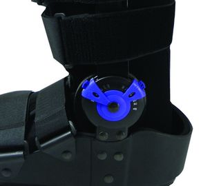 Leichtgewichtler während starker orthopädischer gehender Stiefel für verstauchtes Knöchel-Schwarzes