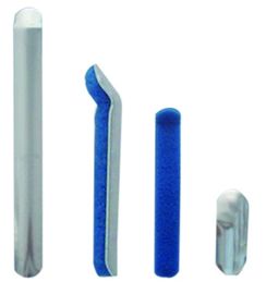 Silberne leichte medizinische Finger-Schiene für Phalanges-Querbrüche