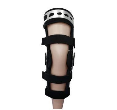 Leichte Arthrose-medizinische Kniestütze mit Scharnier Mesh Coated