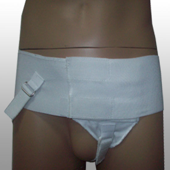 Flacher Hernien-Stützgurt für einzelnes Inguinal, leicht und bequem