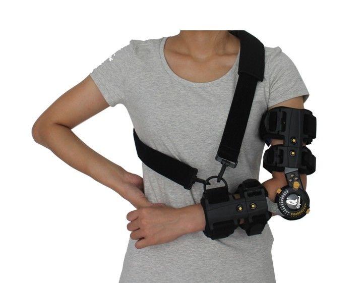 Größen-orthopädische Ellbogen-Klammer der Zurückhaltungs-eine, eingehängte ROM-Ellbogen-Klammer mit Riemen